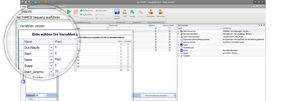 Automating routine tasks with imc STUDIO