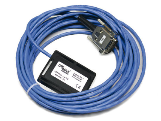 Dx satellite antennas with outsourced receiving unit
