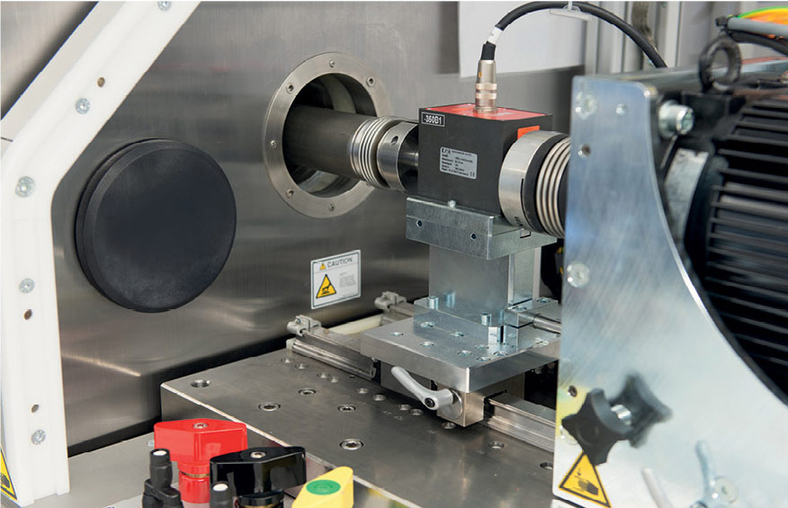 Development test stand for steering motors