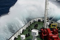 Stability tests of ships, harbors & oil platforms in waves